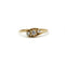 Bague 51 Bague en or jaune 750‰ et diamants 58 Facettes 1132