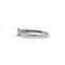 Bague 52 Solitaire - Bague en or blanc 750‰ et diamant taille princesse 58 Facettes 1131