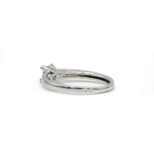 Bague 52 Solitaire - Bague en or blanc 750‰ et diamant taille princesse 58 Facettes 1131