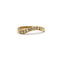 Bague 49 Demi-alliance - Bague en or jaune 750‰ et diamants 58 Facettes 1124