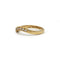 Bague 49 Demi-alliance - Bague en or jaune 750‰ et diamants 58 Facettes 1124