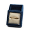 Bague 49 Demi-alliance - Bague en or jaune 750‰ et diamants 58 Facettes 1124