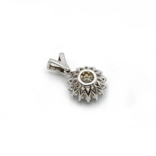 Pendentif Pendentif en or blanc 750‰ et diamants 58 Facettes 1141