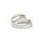 Bague 55 Bague en or blanc 18 carats et diamants 58 Facettes 1130