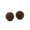 Boucles d'oreilles Boucles d’oreilles dôme en or jaune 585‰ et grenats 58 Facettes 1134