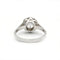 Bague 55 Solitaire - Bague en or blanc 750‰ et diamant 0,55 ct 58 Facettes 1159