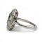 Bague 55 Bague Art déco en platine avec aigue-marine et diamants 58 Facettes 1215
