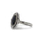 Bague 49 Bague Art déco en platine, saphir d’environ 3,5 ct, saphirs calibrés et diamants 58 Facettes 1228