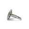 Bague 49 Bague Art déco en platine, saphir d’environ 3,5 ct, saphirs calibrés et diamants 58 Facettes 1228