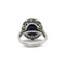 Bague 49 Bague Art déco en platine, saphir d’environ 3,5 ct, saphirs calibrés et diamants 58 Facettes 1228