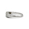 Bague 57 Bague jarretière en or 750 avec diamants 0,70 ct 58 Facettes 1321