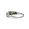 Bague 57 Bague jarretière en or 750 avec diamants 0,70 ct 58 Facettes 1321