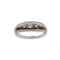 Bague 57 Bague jarretière en or 750 avec diamants 0,70 ct 58 Facettes 1321