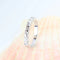 Bague 54 Bague en or blanc 18 carats et diamants taille brillant 58 Facettes 131182