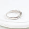 Bague 54 Bague en or blanc 18 carats et diamants taille brillant 58 Facettes 131182