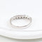 Bague 54 Bague en or blanc 18 carats et diamants taille brillant 58 Facettes 131182