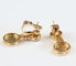 Boucles d'oreilles Bvlgari Bvlgari - Boucles d'oreilles en or jaune et onyx 58 Facettes 126202