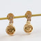 Boucles d'oreilles Bvlgari Bvlgari - Boucles d'oreilles en or jaune et onyx 58 Facettes 126202