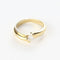 Bague 55 Bague solitaire en or jaune 18 carats et diamant 0,30 ct 58 Facettes 129068-I
