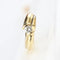 Bague 55 Bague solitaire en or jaune 18 carats et diamant 0,30 ct 58 Facettes 129068-I