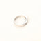 Bague 55 Alliance demi-éternité - Bague en or blanc 18 carats et diamants 58 Facettes 158/23