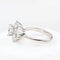 Bague 52 Bague rosette en or blanc 18 carats et diamants 58 Facettes 136043