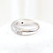 Bague 52 Bague pavée de diamants en or blanc 18 carats 58 Facettes VV1-C