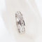 Bague Alliance - Bague en or blanc 18 carats et diamants 58 Facettes 131455B
