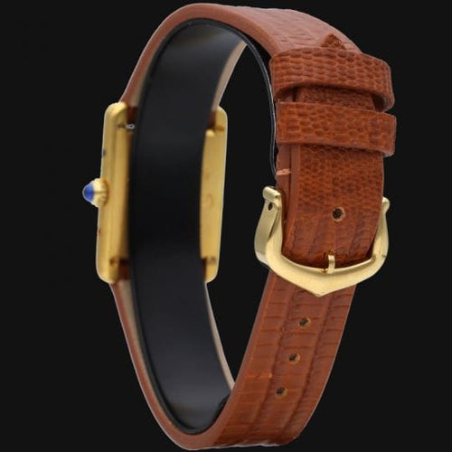 Montre Cartier Montre Tank Vermeil 58 Facettes MT44305