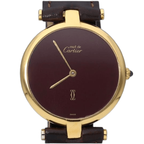 Montre Cartier Must de Cartier - Montre Vermeil en argent 58 Facettes MT41209