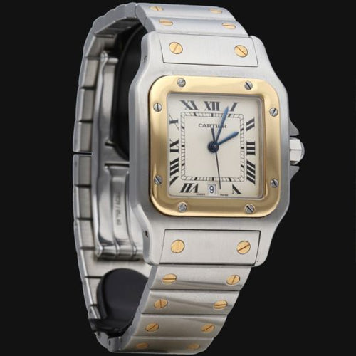 Montre Cartier Montre Santos Galbee 58 Facettes MT45179