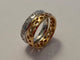 Bague 52 Pomellato Milan - Bague en or rose et or blanc 18 carats et diamants 58 Facettes