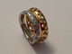 Bague 52 Pomellato Milan - Bague en or rose et or blanc 18 carats et diamants 58 Facettes