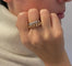Bague 52 Pomellato Milano - Bague en or rose et or blanc 18 carats et diamants 58 Facettes