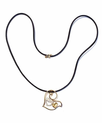 Collier Chantecler Diamour - Collier avec pendentif en or rose et diamants 58 Facettes