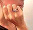 Bague 54 Pomellato Together - Bague en or blanc 18 carats et saphirs 58 Facettes