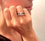 Bague 54 Pomellato Together - Bague en or blanc 18 carats et saphirs 58 Facettes