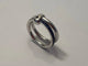 Bague 54 Pomellato Together - Bague en or blanc 18 carats et saphirs 58 Facettes