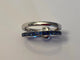 Bague 54 Pomellato Together - Bague en or blanc 18 carats et saphirs 58 Facettes