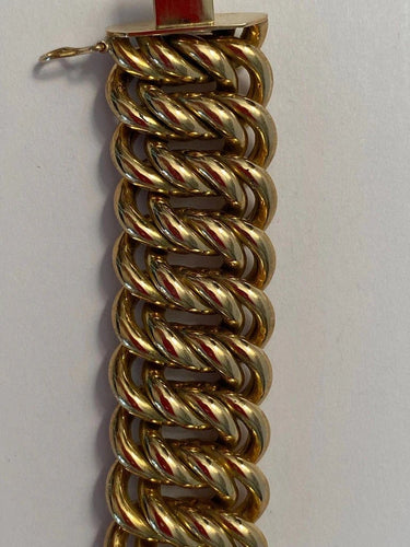 Bracelet Mario Buccellati - Bracelet en or jaune 18 carats 58 Facettes