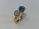 Bague 56 Pomellato Nudo - Bague en or rose, or blanc et diamants 58 Facettes