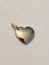 Pendentif Pomellato Cœur - Pendentif cœur en or blanc et jaune 18 carats 58 Facettes