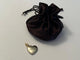 Pendentif Pomellato Cœur - Pendentif cœur en or blanc et jaune 18 carats 58 Facettes