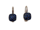 Boucles d'oreilles Pomellato Nudo - Boucles d'oreilles en or blanc et saphirs bleus 58 Facettes