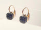 Boucles d'oreilles Pomellato Nudo - Boucles d'oreilles en or blanc et saphirs bleus 58 Facettes