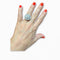 Bague 55 Bague en or blanc 18 carats sertie de diamants 1,20 ct 58 Facettes 6430A