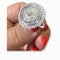 Bague 55 Bague en or blanc 18 carats sertie de diamants 1,20 ct 58 Facettes 6430A