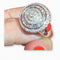 Bague 55 Bague en or blanc 18 carats sertie de diamants 1,20 ct 58 Facettes 6430A