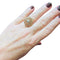 Bague 52 Bague en or jaune 18 carats sertie d’un diamant (époque 1940) 58 Facettes 7468 A