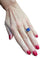 Bague 54.5 Bague de fiançailles en or blanc 18 carats, saphir et diamants 58 Facettes 7352 A